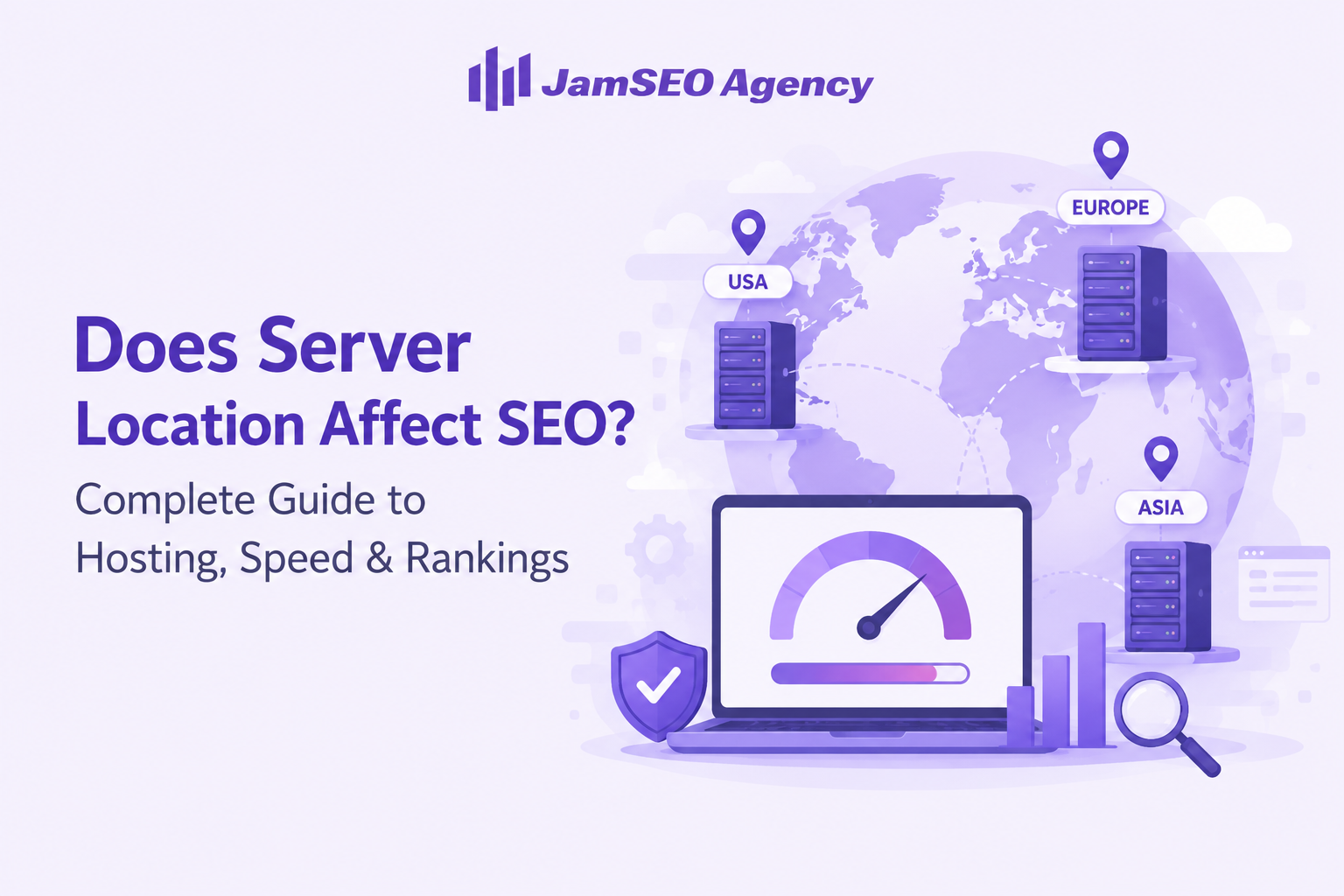 Does server location affect SEO? Complete guide covering hosting location, website speed, page performance, Core Web Vitals, and SEO rankings with global server locations.